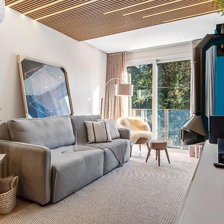 Apartamento Bellagio 2 Suites E Piscina By Achei Canela Ngoại thất bức ảnh