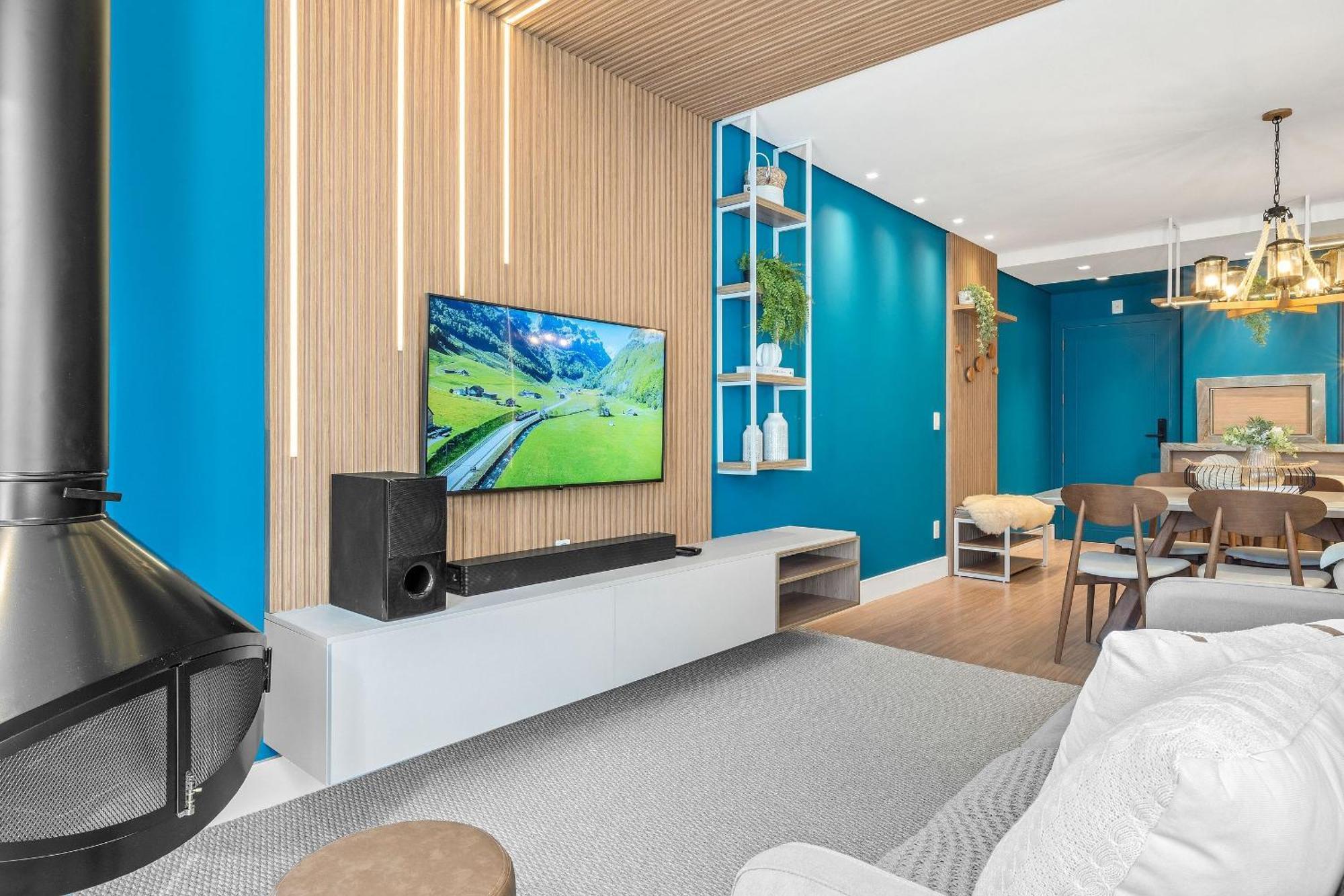 Apartamento Bellagio 2 Suites E Piscina By Achei Canela Ngoại thất bức ảnh