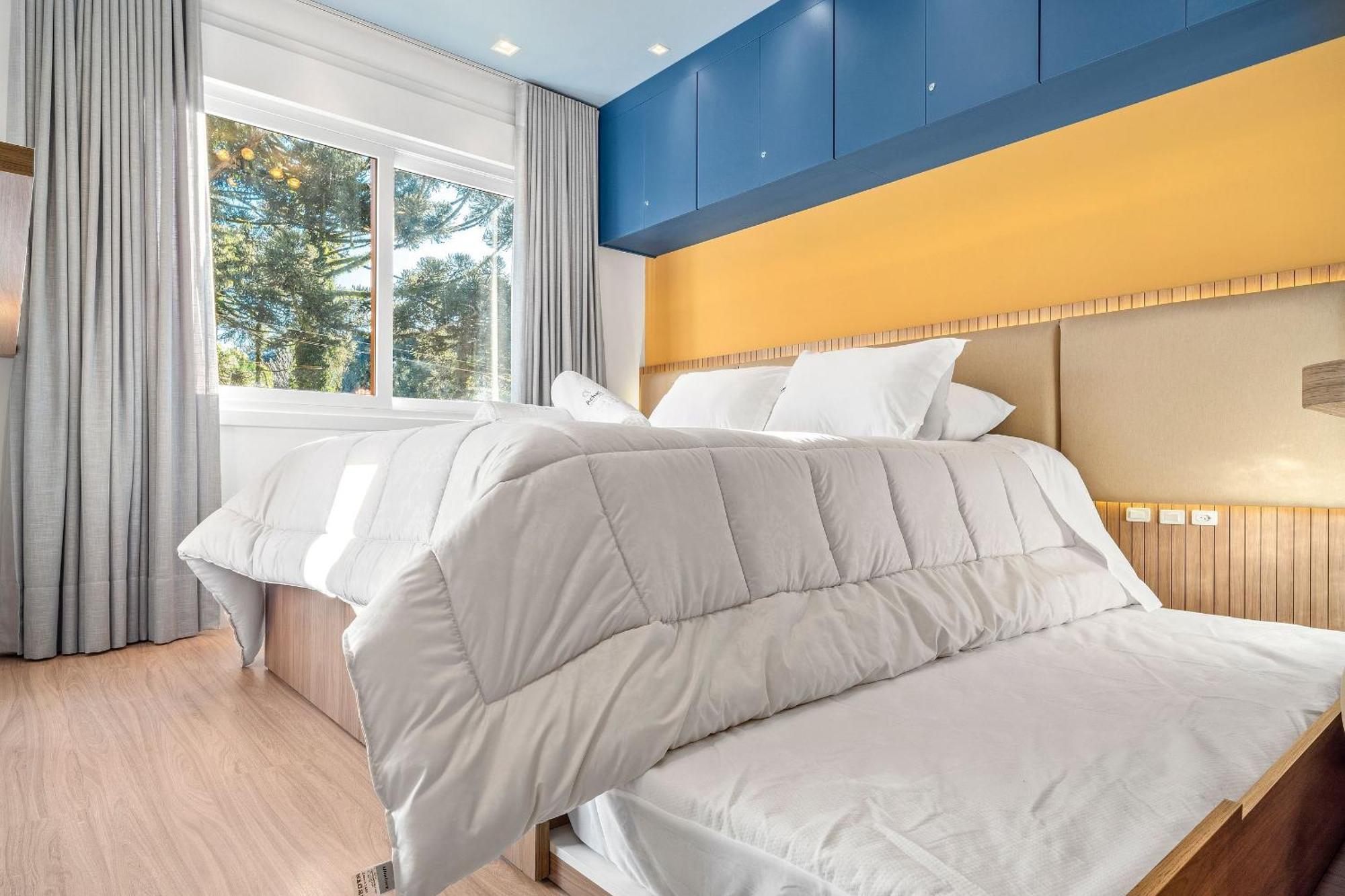 Apartamento Bellagio 2 Suites E Piscina By Achei Canela Ngoại thất bức ảnh