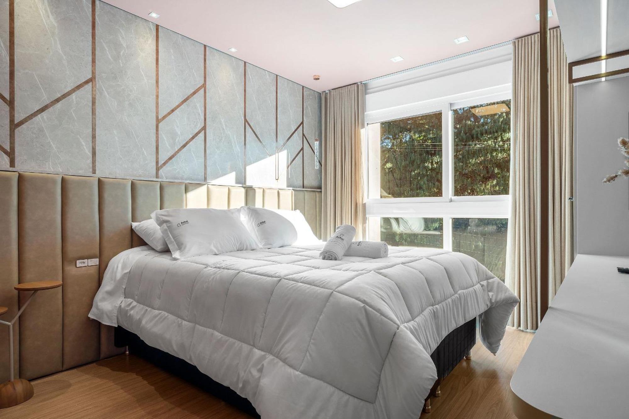 Apartamento Bellagio 2 Suites E Piscina By Achei Canela Ngoại thất bức ảnh
