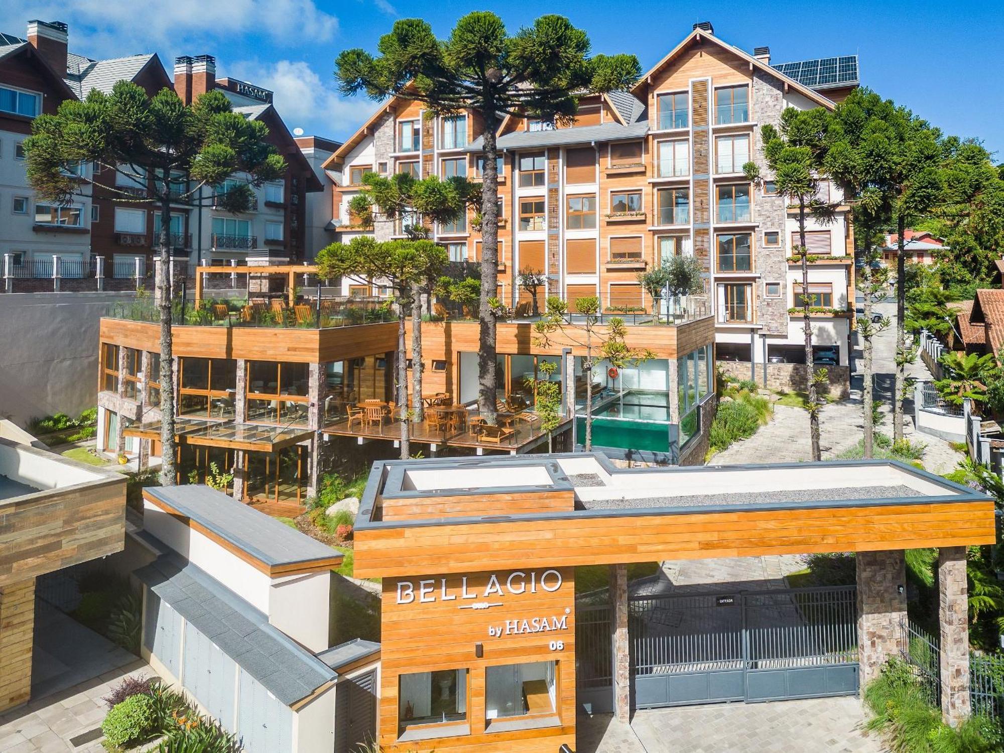 Apartamento Bellagio 2 Suites E Piscina By Achei Canela Ngoại thất bức ảnh